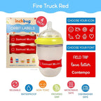 InchBug Orbit Labels Baby Bottle and Water Bottle Silicone Name Bands – - Image 3