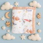 Organic Cotton Muslin Baby Blanket - Image 2