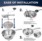 Stainless Steel Food Mills - Image 5