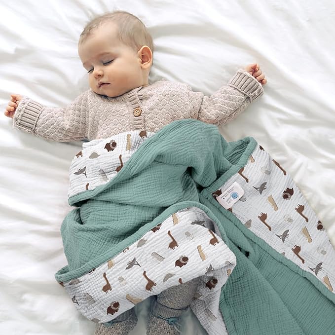 lulumoon Muslin Baby Blanket - Image 2