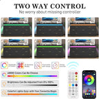 7 Drawer Dresser with LED Light and Charging Station, Wide Drawer Organizer - Image 6
