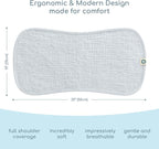 Muslin Burp Cloths Set, 6 Pieces, 100% Organic Cotton Hand Washcloths - Image 2