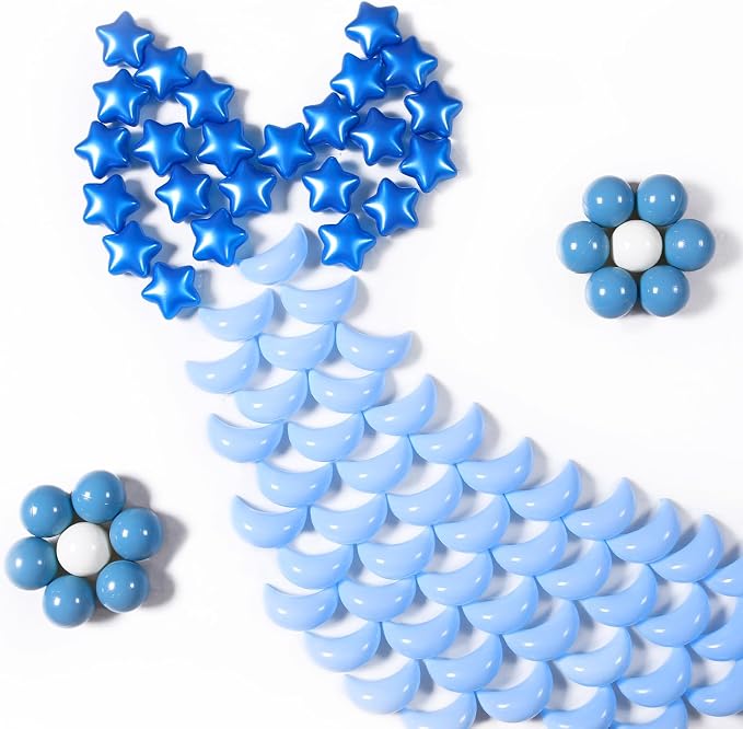 GOGOSO Ball Pit Balls Stars Moon Shapes Plastic Pitballs - Image 4