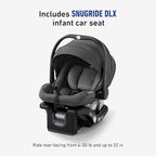 Graco Modes Nest Travel System, 3-in1 Modular Carseat Stroller Combo, - Image 5