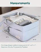 Lily Miles Diaper Caddy Organizer - Image 5