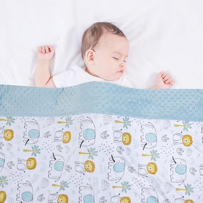 Baby Blanket for Boys Girls Soft Minky - Image 3