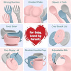 24 Pack Silicone Baby Feeding Set - Image 2