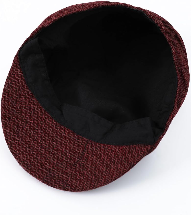 A&J DESIGN Baby Boys Newsboy Caps Kids Vintage Driver Beret Hat - Image 4