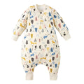 Duomiaomiao Unisex Baby Sleep Sack, 3.5 TOG Baby Sleeping Bag, 100% Cotton by DuoMiaoMiao