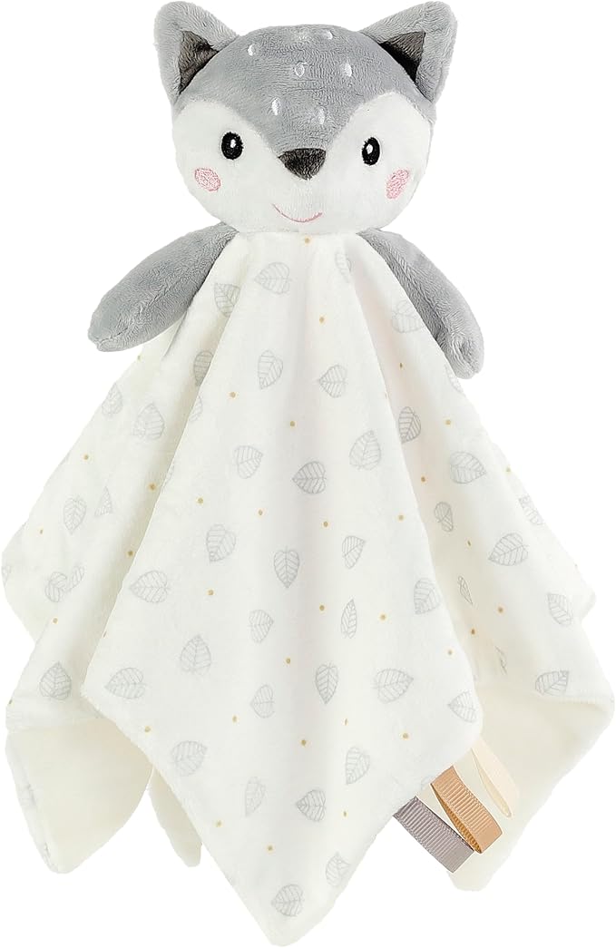 CREVENT Cozy Plush Baby Security Blanket, Loveys - Image 2