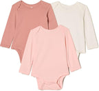 Amazon Essentials x Sofia Grainge Unisex Babies' Long Sleeve Crew Neck Bodysuit by AmazonEssentials