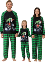 Weixinbuy Family Pajamas Set Christmas Pjs Matching Clothes Pajamas by Weixinbuy