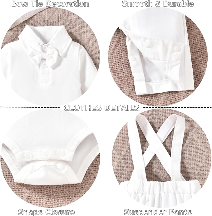 Baby Boy Gentleman Outfit - Image 4