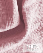 Muslin Nursing Covers for Breastfeeding, Arch Neckline Breast Feeding Covers - Image 2