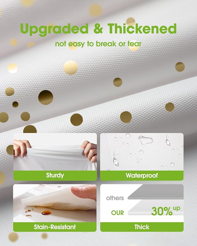Pureegg Plastic Table Cloth Disposable 8 Pack, 54 x 108 Inch Table Cloths - Image 3