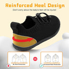 FEETCITY Baby Shoes Boys Girls First Walking Shoes Lightweight Infant Sneakers - Image 3