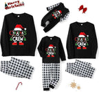 Awoscut Christmas Family Matching Pajamas Christmas Pjs Holiday Nightwear - Image 5