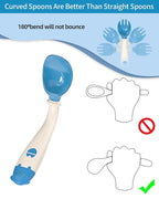 Deejoy Toddler Utensils, Self-feeding Flatware Set withTravel Case, Baby Spoons - Image 5