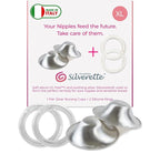 SILVERETTE The Original Silver Nursing Cups, Nipple Covers by SilveretteTheOriginal