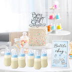Roowest Bottle Chug Baby Shower Game Favors Including Blue Elephant Theme - Image 6