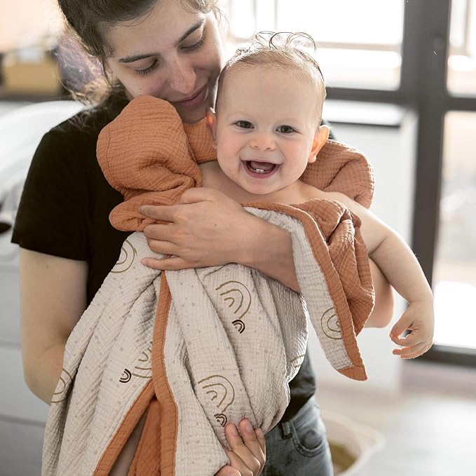 lulumoon Muslin Baby Blanket - Image 4