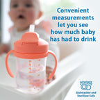 Dr. Brown's Milestones Baby's First Straw Cup, Training Cup - Image 6
