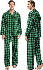 Schbbbta Family Matching Pajamas Holiday Sleepwear Long Sleeve Pjs Sets - Image 4