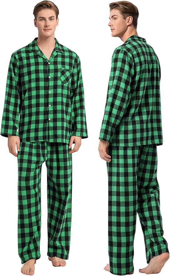 Schbbbta Family Matching Pajamas Holiday Sleepwear Long Sleeve Pjs Sets - Image 4