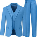 Boys' 3 Piece Suit Set with Suit Jacket, Formal Tuxedos Slim Fit Ring Bearer by Hipfun