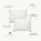 Makemake Organics Organic Toddler Pillowcase GOTS Certified Organic Cotton - Image 2