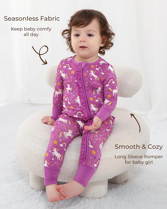 Baby Girl Romper Viscose from Bamboo Jumpsuit - Image 4