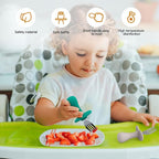 4Pcs Toddler Forks Baby Forks Set - Image 2