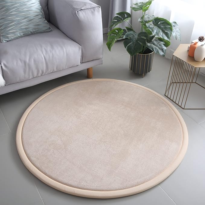 Loartee Thick Kids Round Rug - Image 2