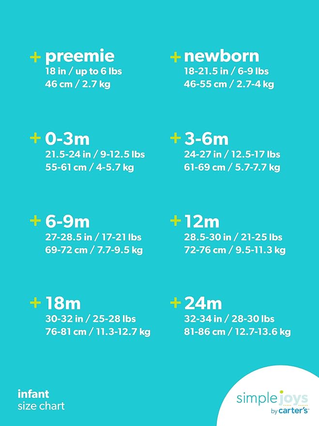 Simple Joys by Carter's Baby Neutral 2-Pack Cotton Footed Sleep and Play - Image 6