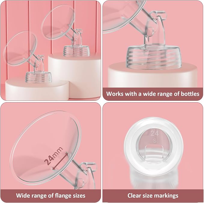 26mm Flanges Compatible with Spectra S2 S1 9 Plus Synergy Gold Breastpump - Image 4
