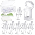 haakaa Colostrum Collectors 2ml/6pcs & Lidded Feeding Cup 25ml/1pc Set by haakaa
