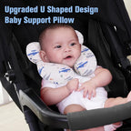 KAKIBLIN Baby Travel Pillow, Upgraded Baby Neck Pillows - Image 3