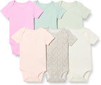 Amazon Essentials Unisex Toddlers and Babies’ Short-Sleeve Bodysuits by AmazonEssentials