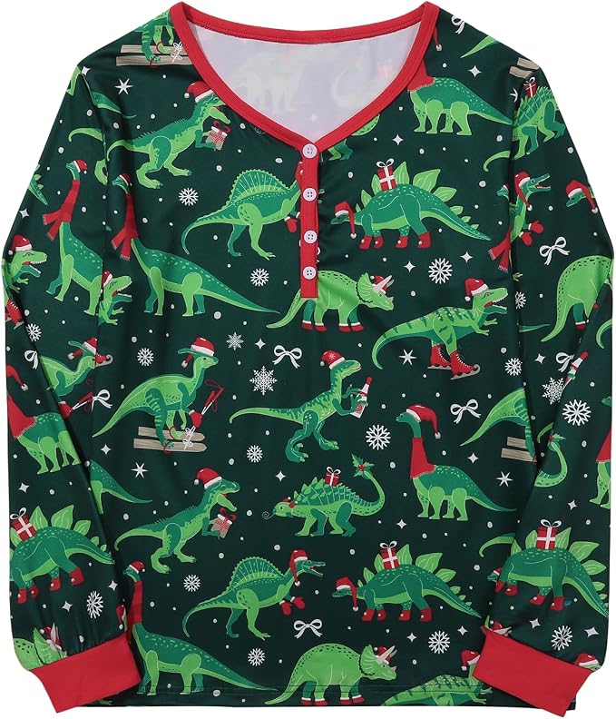 Weixinbuy Family Pajamas Set Christmas Pjs Matching Clothes Pajamas - Image 4