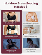 Momcozy Mesh Support Pumping Bra Hands Free Suitable - Image 4