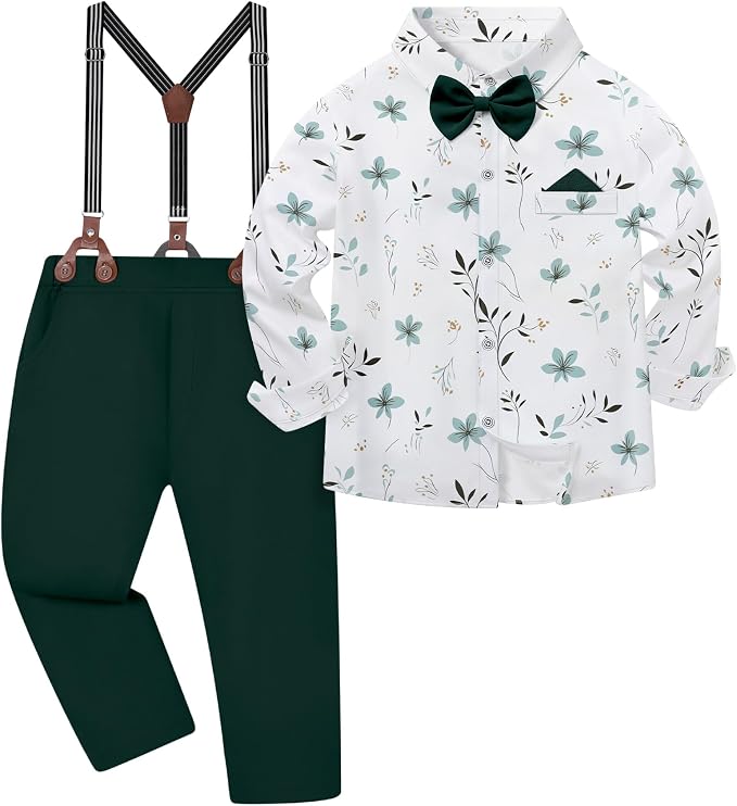 Toddler Boy Outfit Boy Dress Shirt by DISAUR