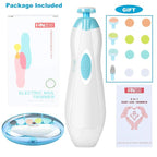 Baby Nail Clippers, FANSIDI Safe Baby Nail Trimmer Baby Nail File Electric - Image 6