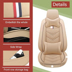 Leather Car Seat Covers Fit for LR Range Rover 2022-2025, 5 Seater Waterproof - Image 3
