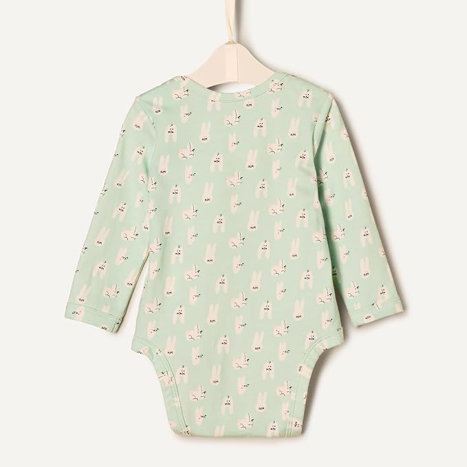 Amazon Essentials x Sofia Grainge Unisex Babies' Long Sleeve Crew Neck Bodysuit - Image 5
