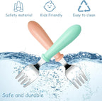 6-Pack Stainless Steel Toddler Forks - Image 2