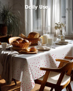 Pureegg Plastic Table Cloth Disposable 8 Pack, 54 x 108 Inch Table Cloths - Image 9