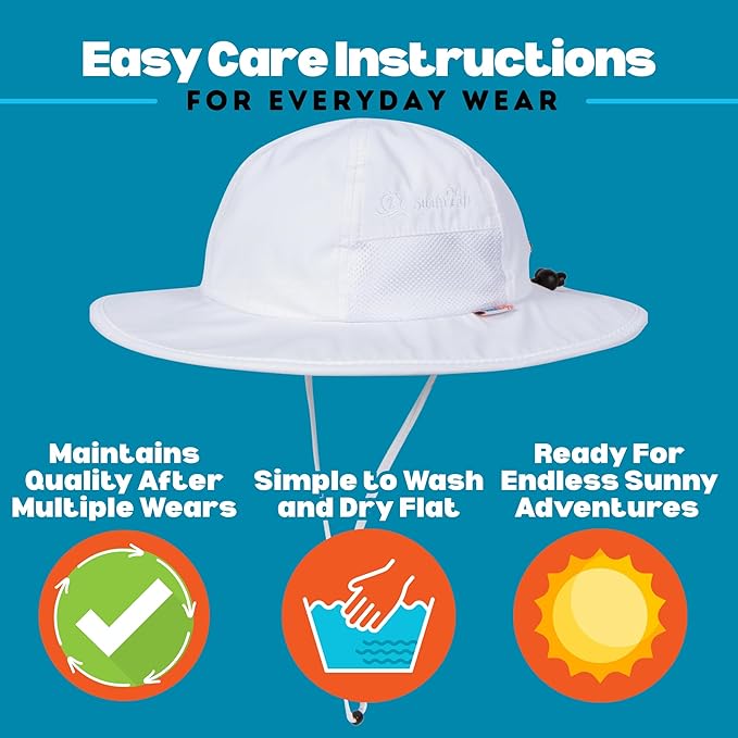 SwimZip Wide Brim Sun Hat | UPF 50+ Protection - Image 5