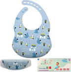 BPA-Free Silicone Baby Bibs by LuluLittles