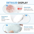 3Pcs 360° Flexible Silicone Bottle Brush - Image 7