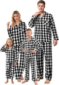 QZH.DUAO Matching Family Christmas Pajamas Set Long Sleeve Holiday Warm by QZHDUAO
